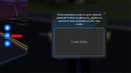 Redeeming codes is simple in Bloxco Shopping (Image via Roblox)